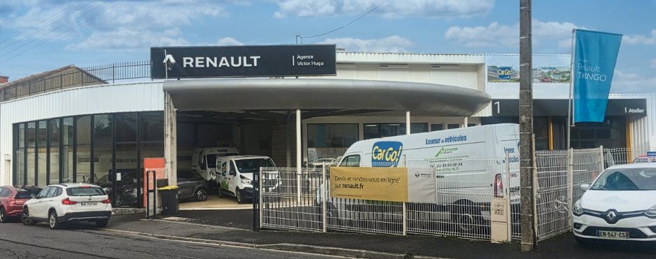 Garage Renault Victor Hugo à Angoulême.
